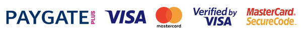 PAYGATE PLUS, VISA, MASTERCARD